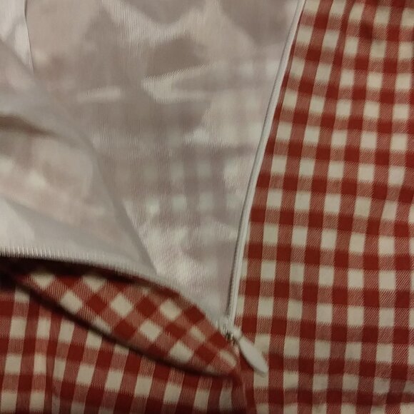 PinkyOtto Gingham Skirt Women's Red & White - No Size - See Measurements - Picture 13 of 15